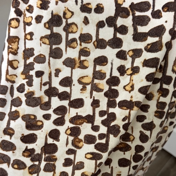 Chico's Travelers Tan and Black Patterned Tank Top NWT - Picture 3 of 8